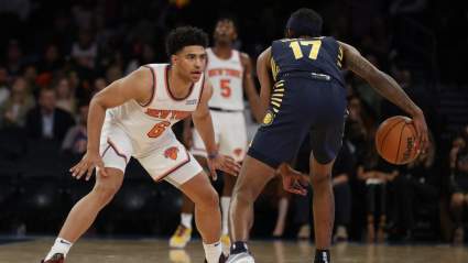 Knicks Guard Sidelined With Foot Ailment: Report