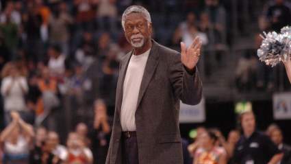 Laker Legend Pays Respect to Celtics Icon at Ceremony