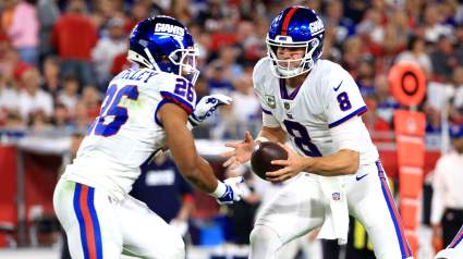 Daniel Jones Gave Saquon Barkley NSFW Message Before TD vs. Cowboys