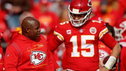 Chiefs’ Andy Reid Addresses Sideline Spat Between Patrick Mahomes, Eric Bieniemy
