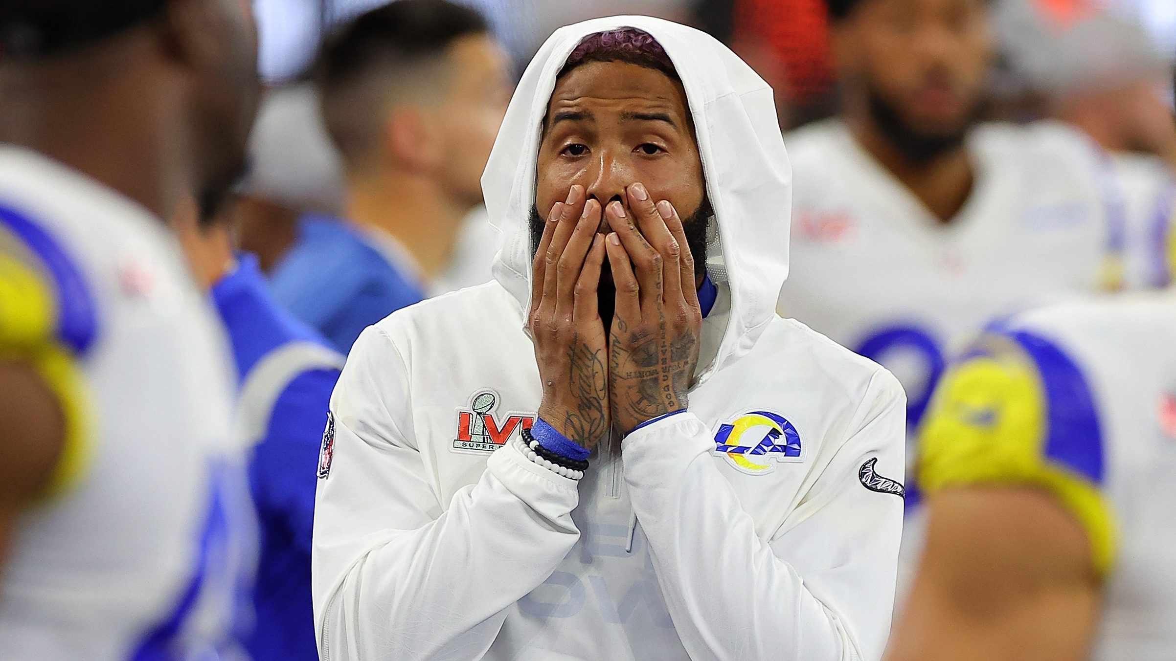 Odell Beckham Jr. ups stakes for Rams-Bills with cryptic 'half' joke