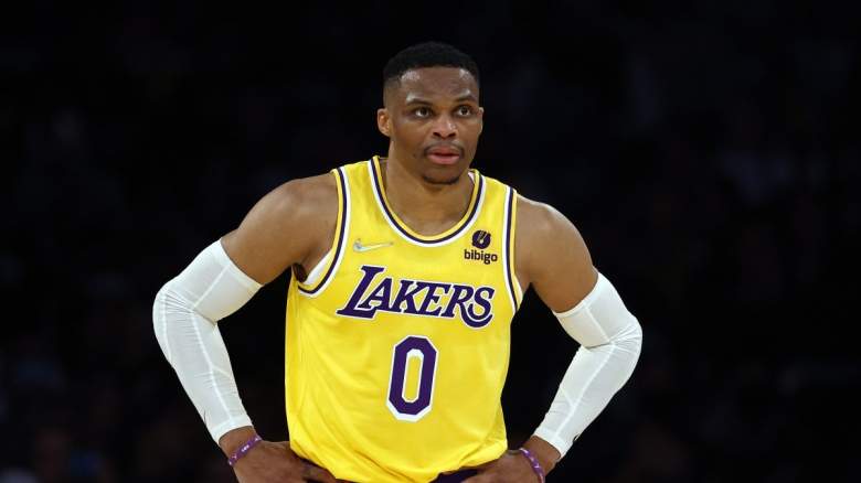 Lakers point guard Russell Westbrook