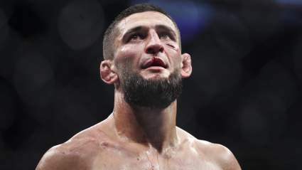 UFC 279 Presser Footage Shows Khamzat Chimaev’s Heated Altercation