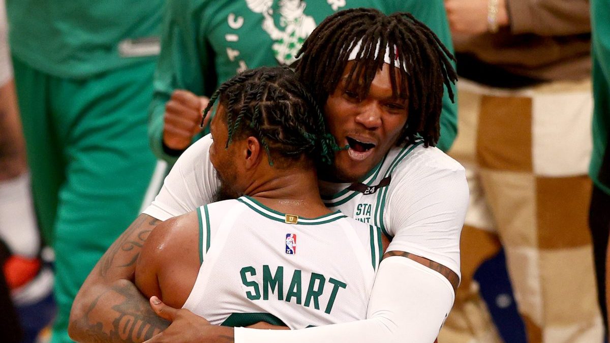 Marcus Smart Boston Celtics Game-Used #36 White Jersey vs