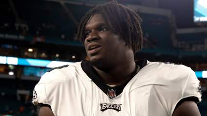 Eagles Rookie Accused of Being ‘Momma’s Boy’ Opens Up on ‘Scary Sight’