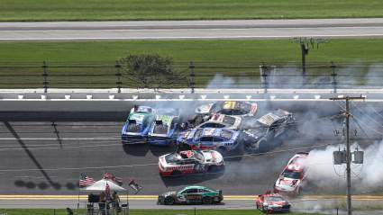 Twenty Cars Involved in Big One During NASCAR Daytona 500