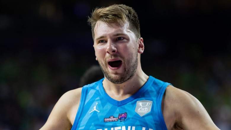 Luka Doncic of the Dallas Mavericks.