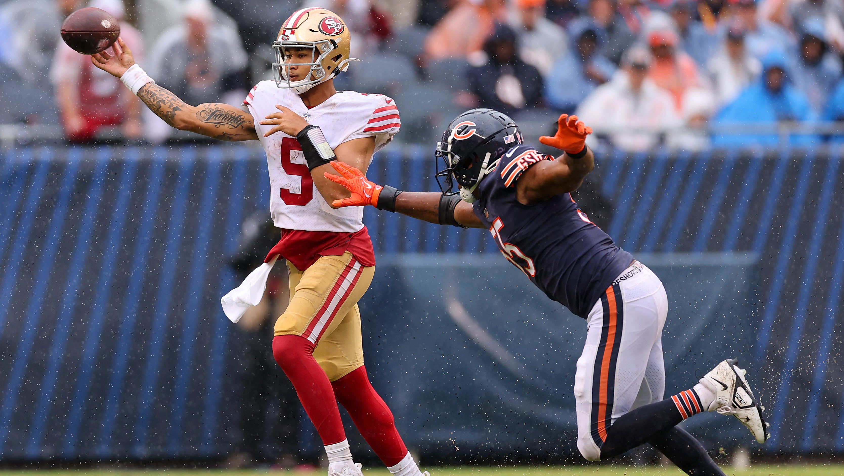 Bears Defender Rips 49ers' Trey Lance: 'He Ain't do S***'