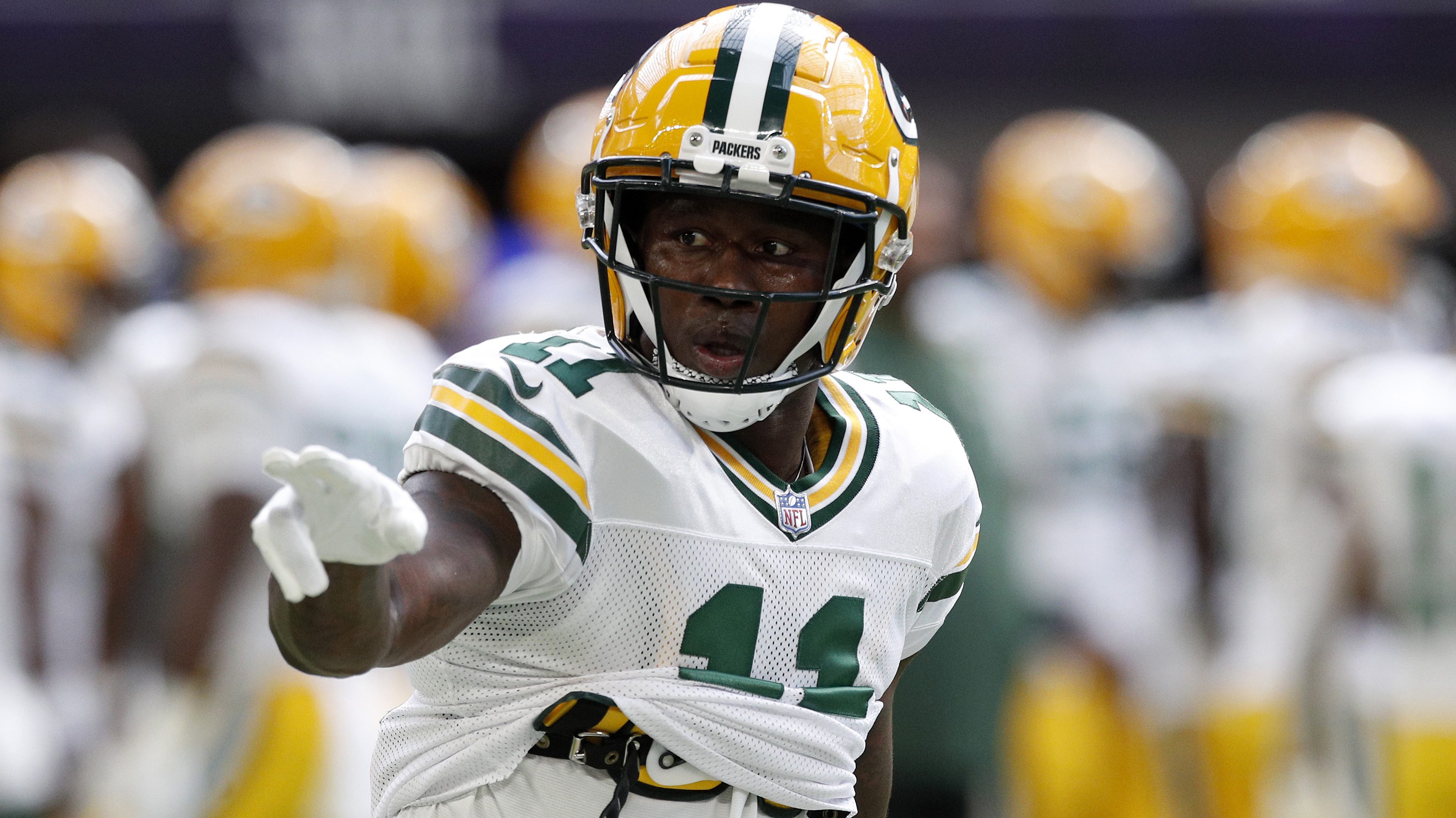 Packers WR Sammy Watkins to practice Wednesday, status for Sunday unclear