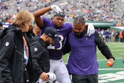 Ravens Cornerback Suffers Season-Ending Injury on ‘Crazy’ Play