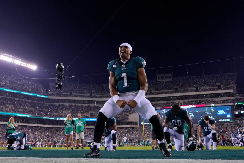 Eagles QB Jalen Hurts got a moment he deserved in his first start - Sports  Illustrated