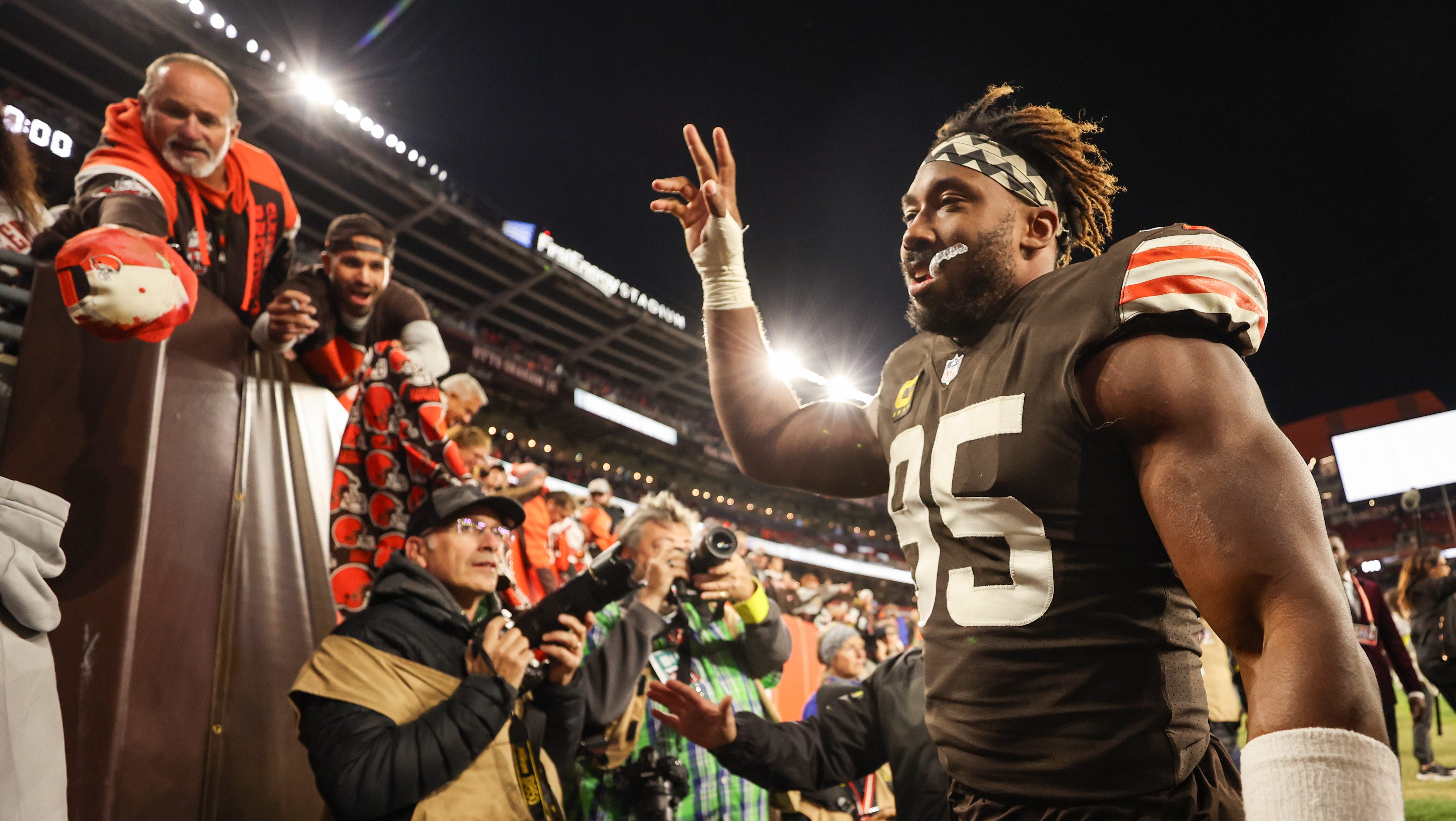 Myles Garrett on X: Thank you to the best fans in the world!!! I