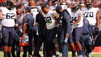 Bears Starter Spotted in Walking Boot As Injuries Pile Up