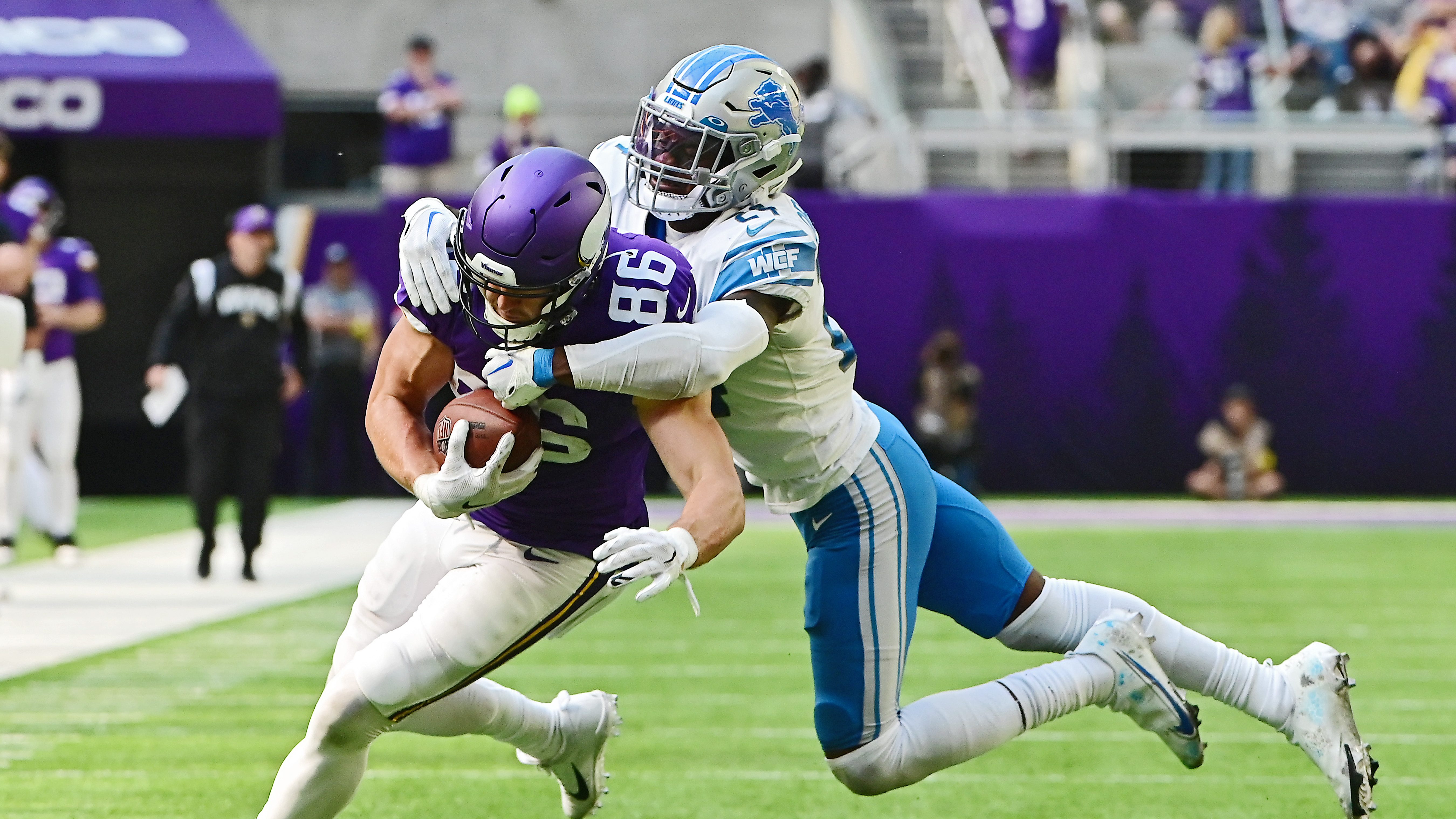 Detroit Lions cornerback Amani Oruwariye (24) pursues a play on defense  against the Baltimore Ravens during an NFL football game, Sunday, Sept. 26,  2021, in Detroit. (AP Photo/Rick Osentoski Stock Photo - Alamy