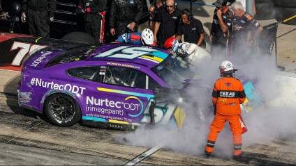 Cody Ware Avoids Serious Injuries in Frightening Wreck