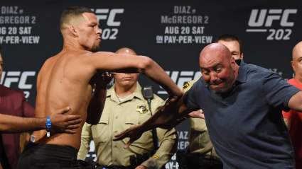 Dana White Responds After Nate Diaz Said He ‘Almost Beat Up’ UFC Boss