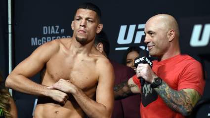 Nate Diaz Joined by ‘Real G’ Brother at UFC 279 Weigh-Ins