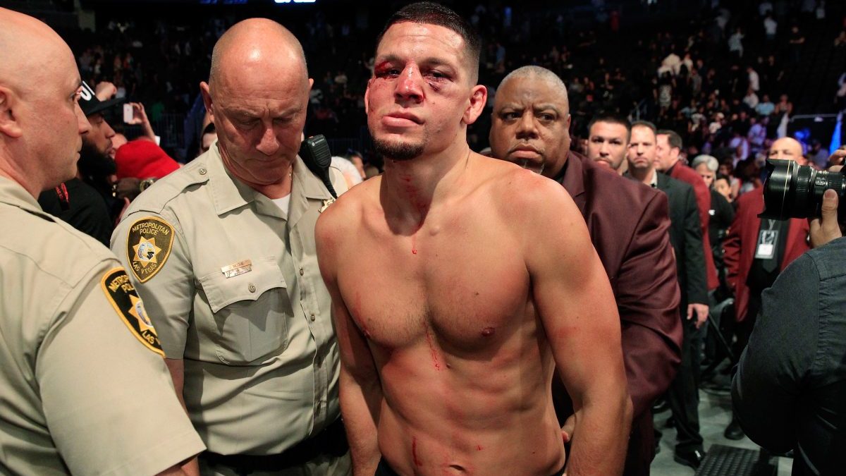 Nate Diaz Declares ‘Little B****’ Khamzat Chimaev’s First Loss Before ...