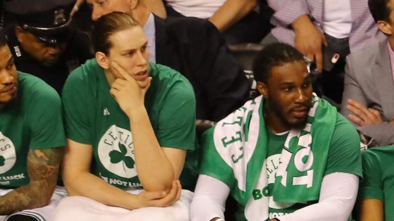 Kelly Olynyk and Jae Crowder, formerly of the Boston Celtics.
