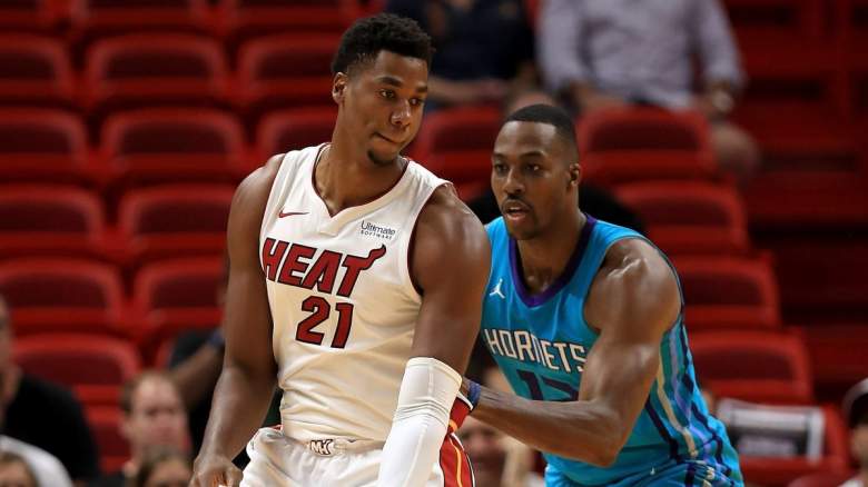 Hassan Whiteside and Dwight Howard