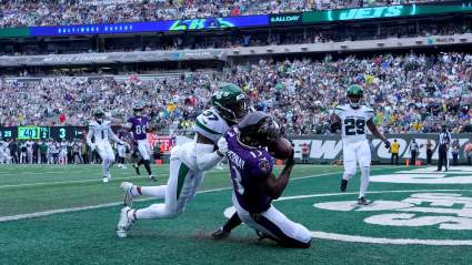 Ravens’ Lamar Jackson Taunts Jets After 3-Touchdown Performance [LOOK]