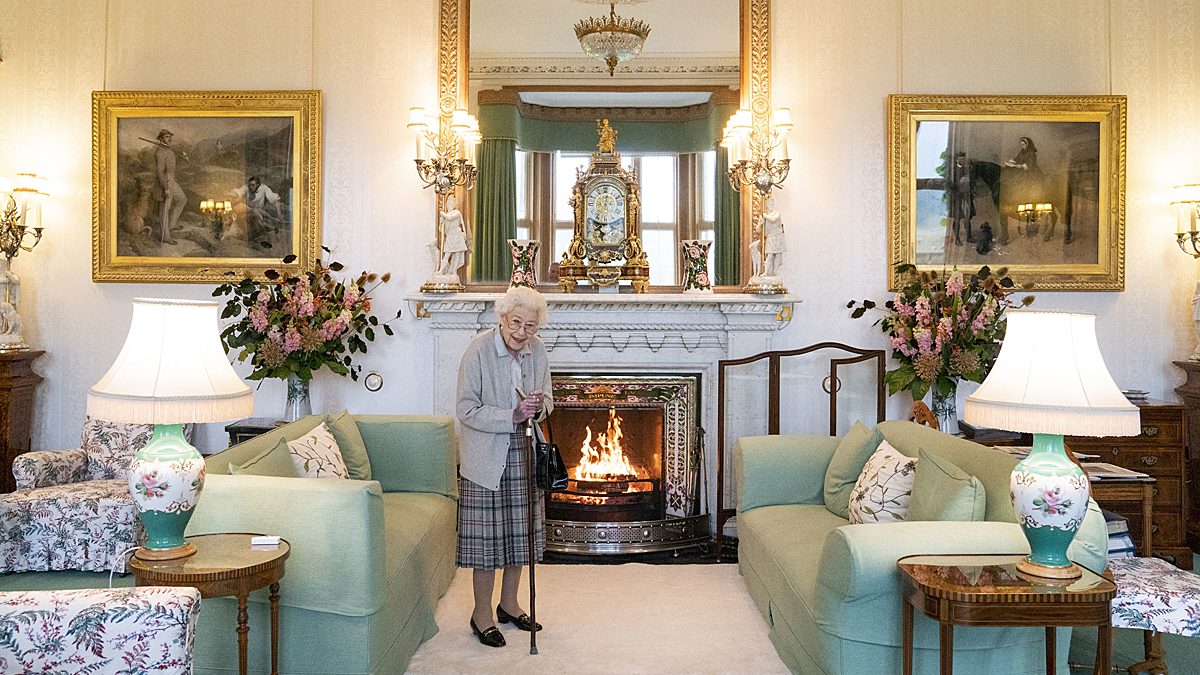 Queen Elizabeth II at Balmoral