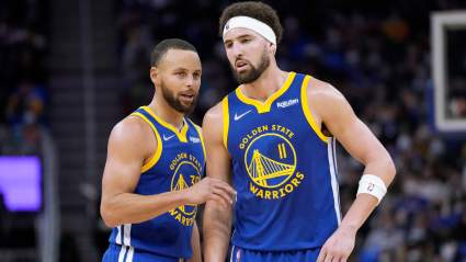 Warriors’ Steph Curry & Klay Thompson Switch Sports in Hilarious Clips [WATCH]