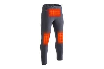 Venustas Men's Heated Thermal Underwear with 5V Battery Pack