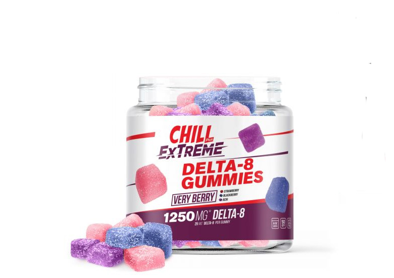 chill extreme very berry delta 8 gummies