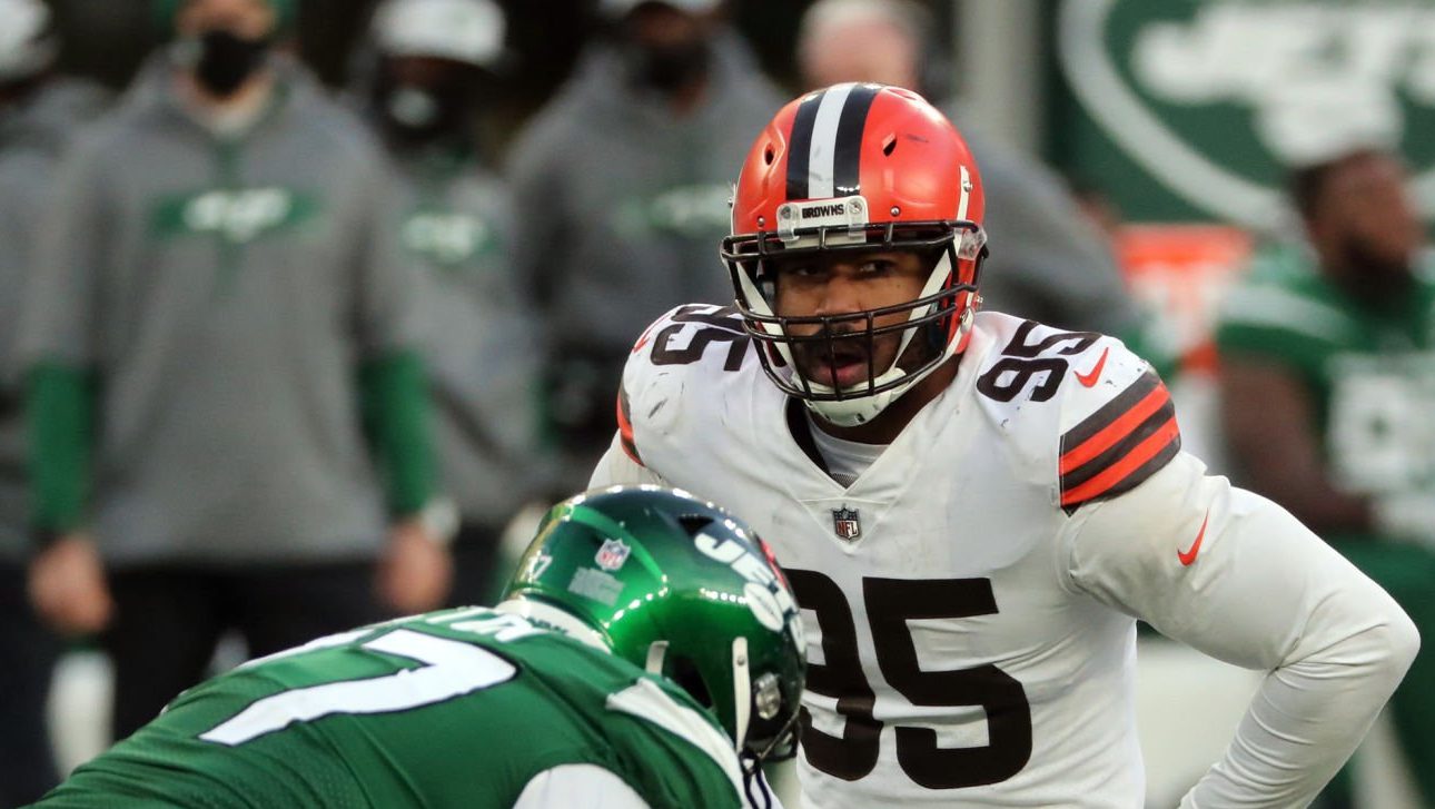 New York Jets Head Coach Comments On Myles Garrett's Physique