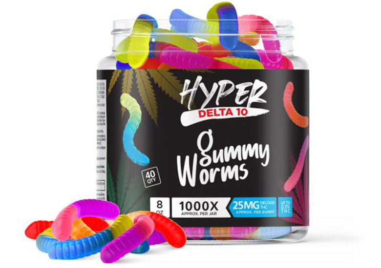 hyper delta 10 gummy worms