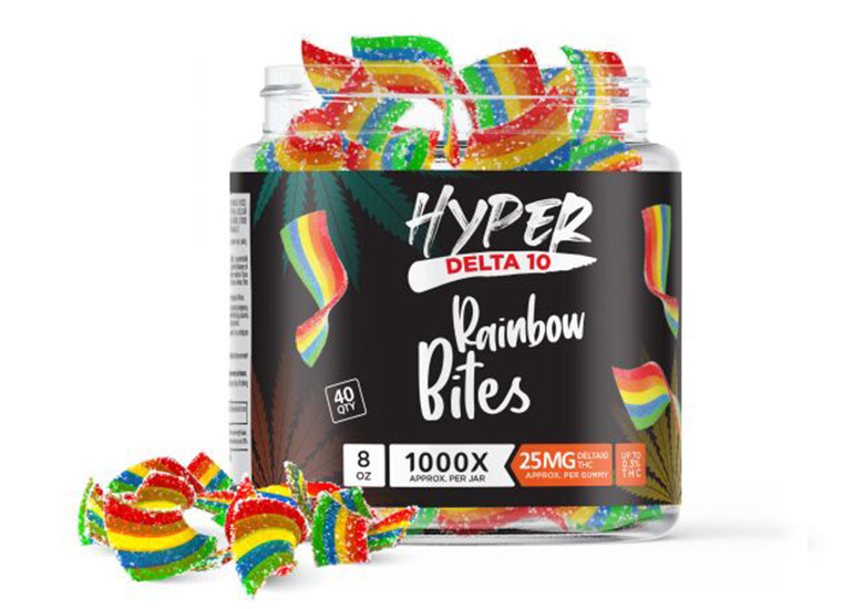 hyper delta 10 rainbow bites