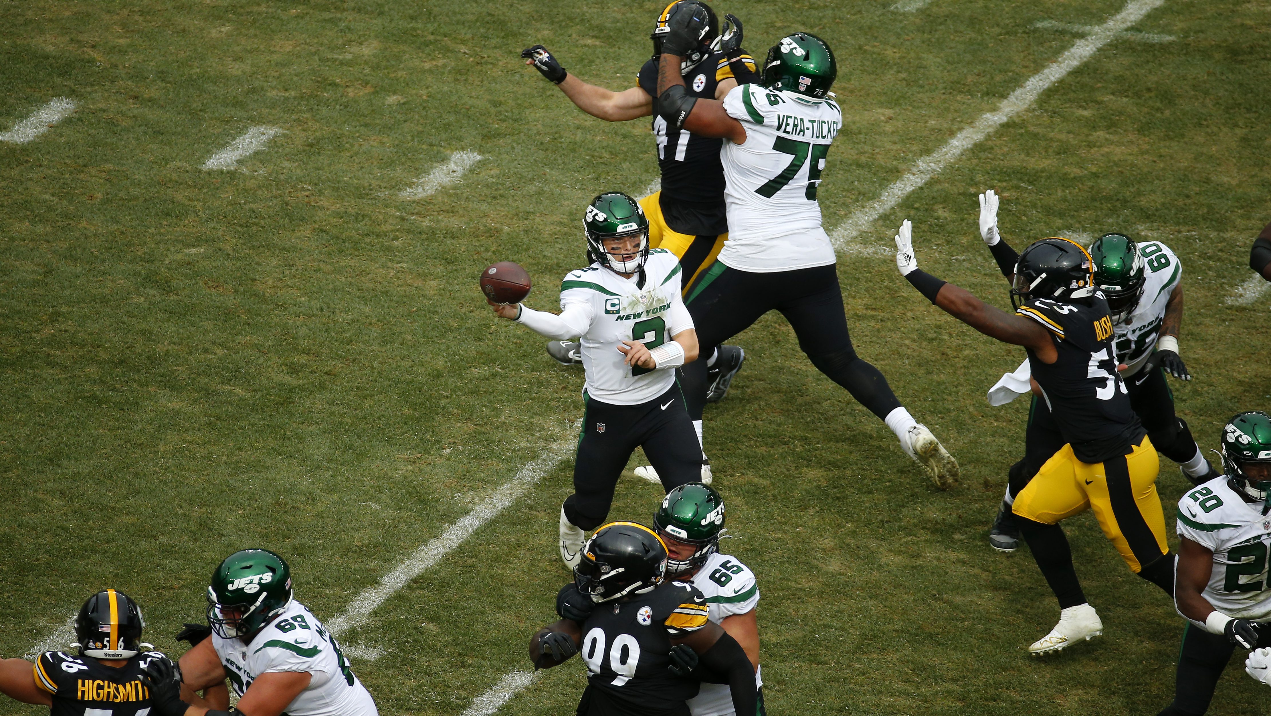 Grading every Zach Wilson throw vs. Pittsburgh Steelers