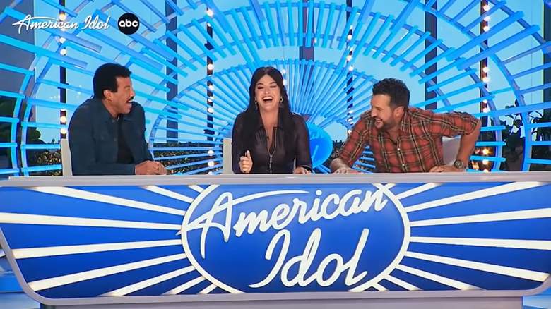 American Idol judges laughing