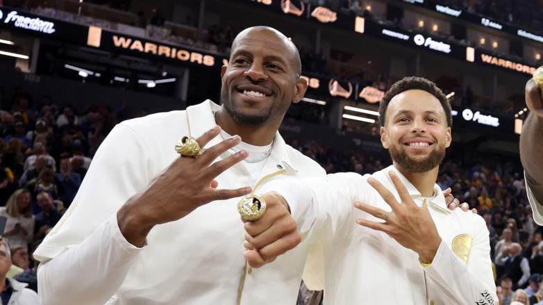 Andre Iguodala Stephen Curry