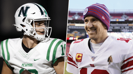 Eli Manning Has Hilarious Reaction to Nephew Arch Breaking His Record [LOOK]