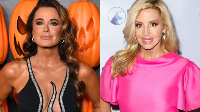 Kyle Richards and Camille Grammer