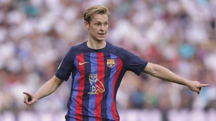 Xavi Explains Why He Subbed Frenkie De Jong at Half-Time for Barcelona