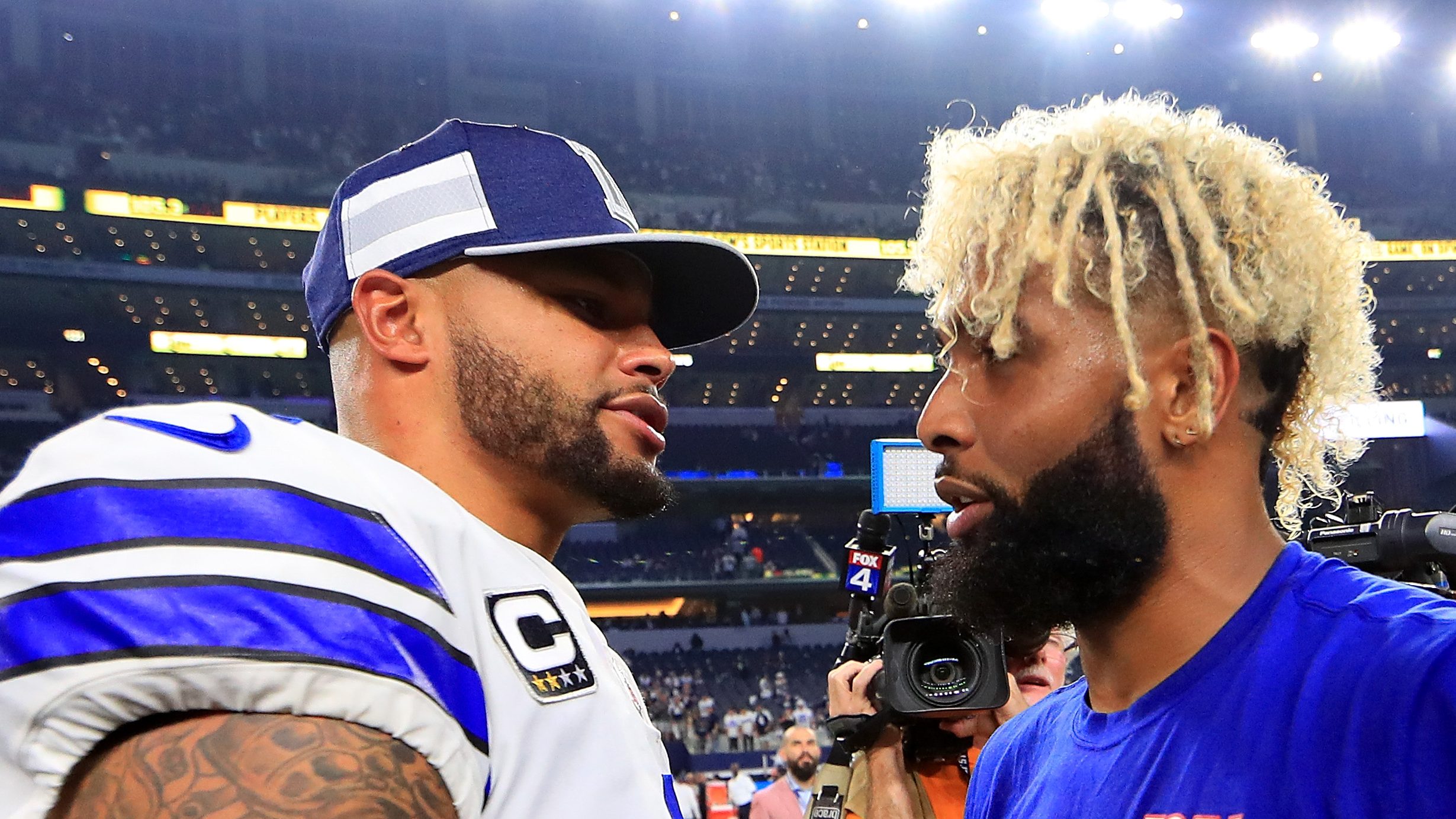 odell beckham jr in cowboys jersey