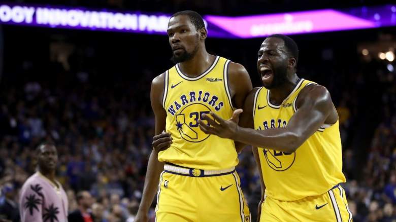 Kevin Durant and Draymond Green