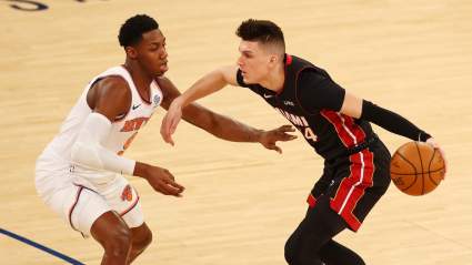 Tyler Herro Seemingly Throws Shade at New York Knicks Star