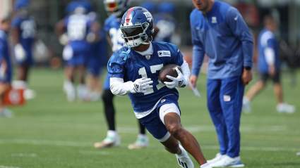 Giants Wide Receiver Trending Toward Return vs. Ravens on Sunday