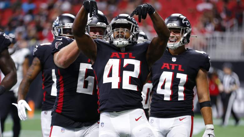 Falcons RB Caleb Huntley Reacts to Viral Video