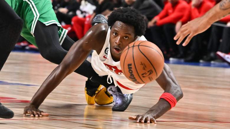 OG Anunoby will be in demand if the Raptors put him on the trade market.
