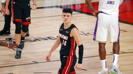 NBA Exec Pits Heat Guard Tyler Herro Against Warriors Rising Star