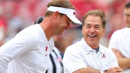 Lane Kiffin Trolls Nick Saban With Twitter Meme