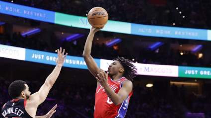 Sixers Star Tyrese Maxey Proves He’s Unguardable in Viral Clip