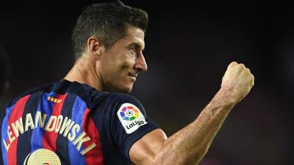 Barcelona Excited Teenage No. 9 is a Future Lewandowski
