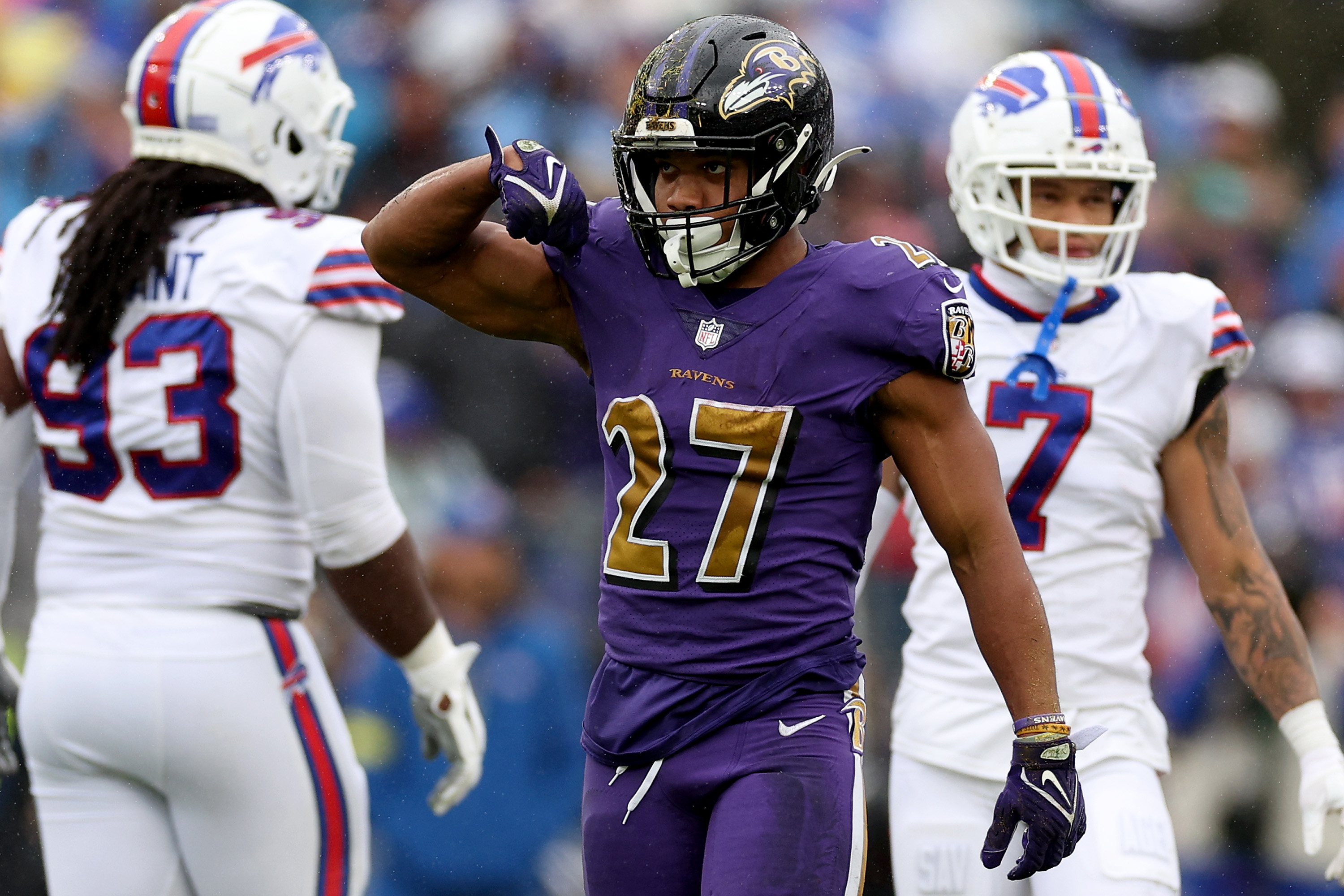 Ravens' Marcus Williams returns to practice; Ronnie Stanley, Gus Edwards, Odell  Beckham Jr. among 5 starters absent