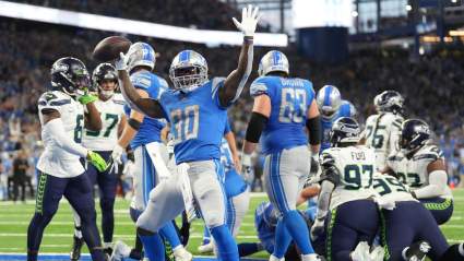‘Workhorse’ Jamaal Williams off to Historic Start for Lions’ Backfield